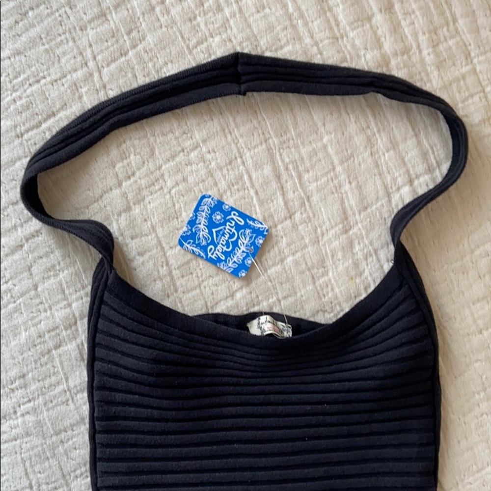 NWT Free People Black Feel For Ya Cami - Picture 8 of 9
